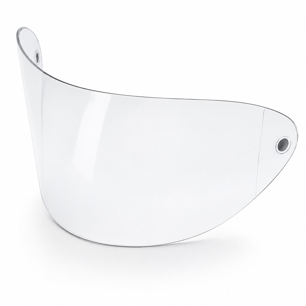 Viseira Capacete Taurus San Marino Cristal 0,75mm Alta Transparencia Reposiçao Capacete Moto