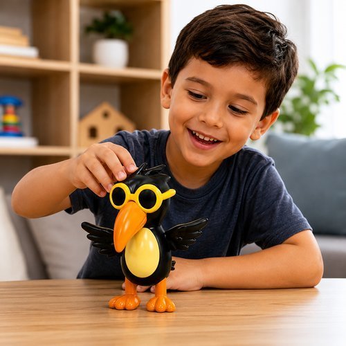 Boneco Colecionavel Articulado Brainrot Frulli Frulla Figura Decorativa Exclusiva