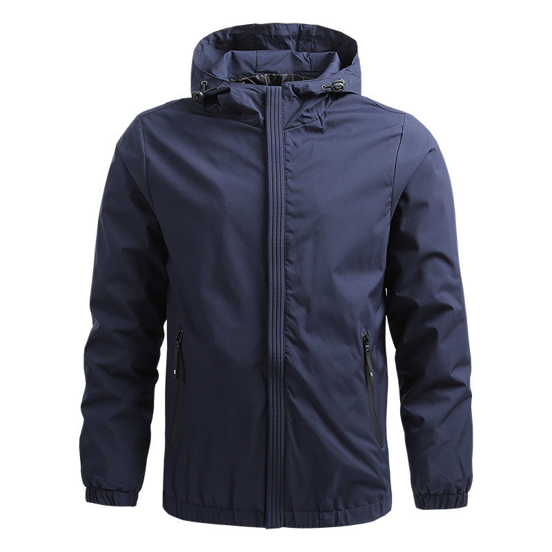 Nova Jaqueta Casual Masculina de Primavera e Outono, Jaqueta de Beisebol com Capuz, Casaco Masculino, Roupas Masculinas