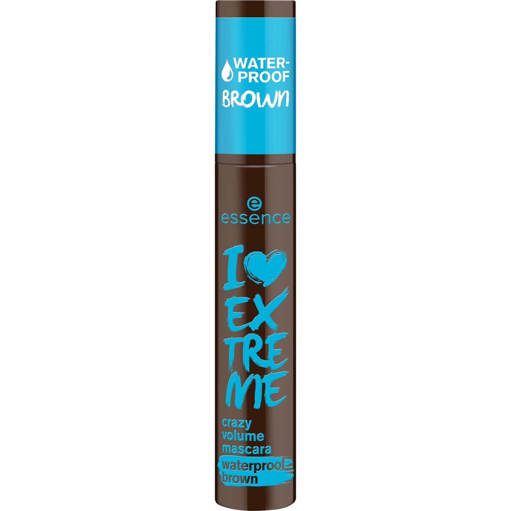 Máscara de Cilios I Love Extreme Marrom Waterproof essence