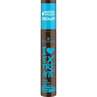 Máscara de Cilios I Love Extreme Marrom Waterproof essence