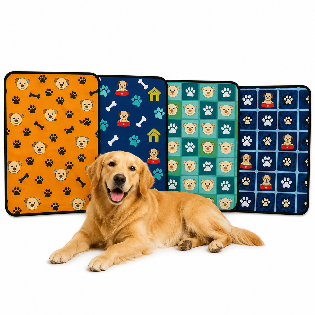 Tapete Higiênico Lavável Cachorro Alta Absorção Reutilizável Antivazamento Econômico 70x50