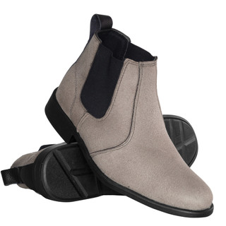 Bota Chelsea Masculina Bico Redondo Clássica Camurça Botina Bota Casual Trabalho Social Rural Fazenda Montaria 9010