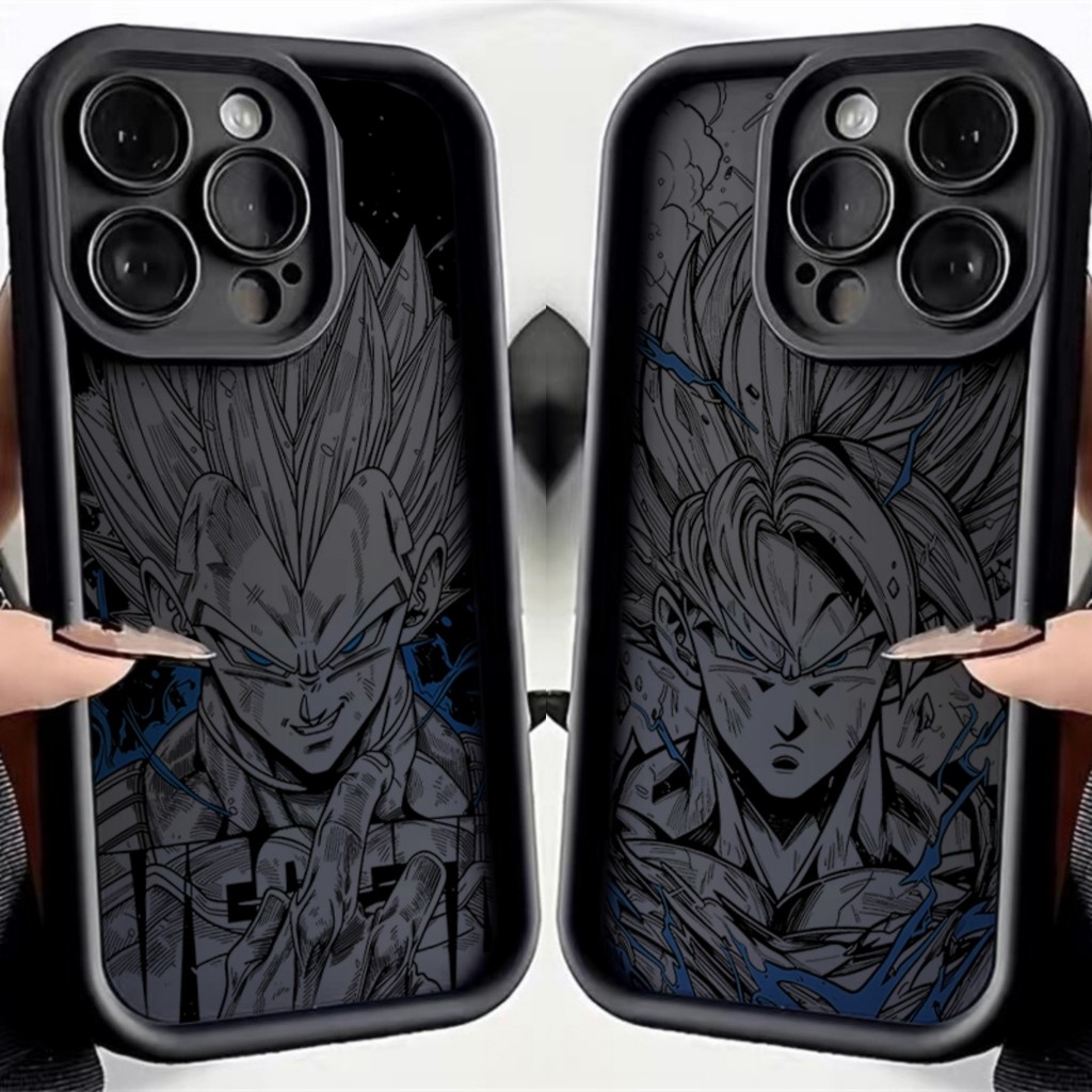 Capa Para Samsung Galaxy A57 A17 A27 A37 A07 A56 S25 FE S26 Ultra Plus Anime Dragon Ball Wukong À Prova De Choque Macia 