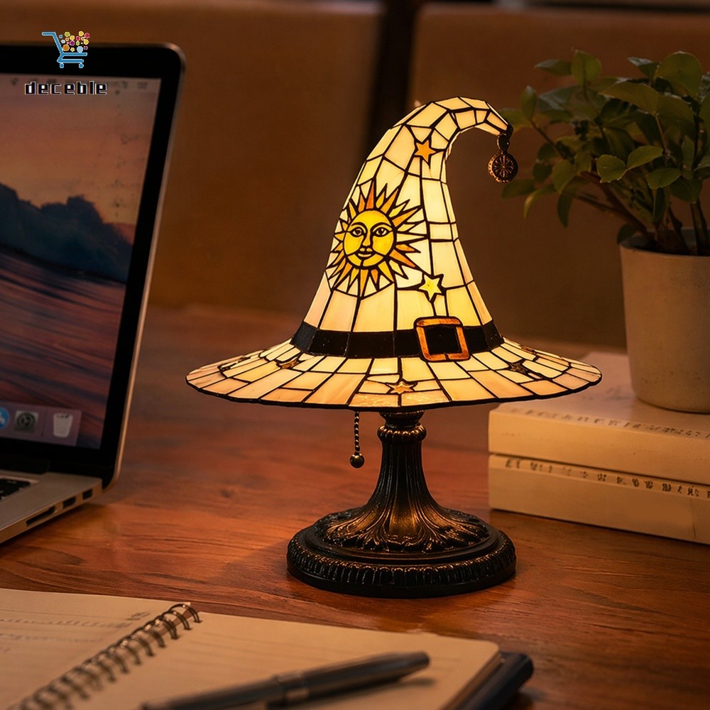 Lâmpada De Destaque De Resina Retrô Alimentada Por USB Para Decoração De Casa De Halloween E Ano