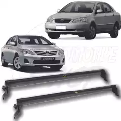 Rack de Teto Vhip Fix.Porta Toyota Corolla 2003 á 2008 C994