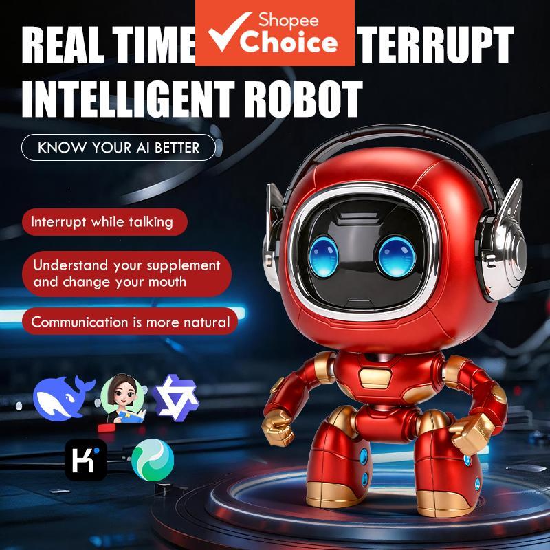 Brinquedo Robô Multifuncional de Inteligência Artificial Verdadeira: Companheiro Conversacional e Brinquedo Educacional