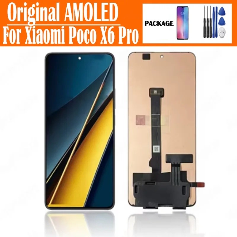Para Xiaomi Poco X6 Pro Original 6.67 " AMOLED Pantalla Display Lcd Tela De Toqu