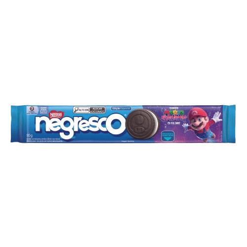 Negresco Biscoito recheado baunilha 90g