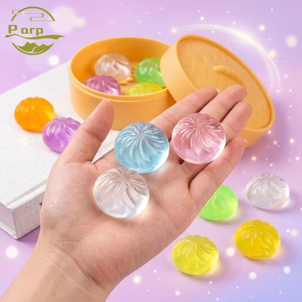 PARPERTY1 1/5pcs Bolinhos De Brinquedo , Mini Com Sensorial Steamer Fidget , Conjunto De Brinquedos Espremíveis