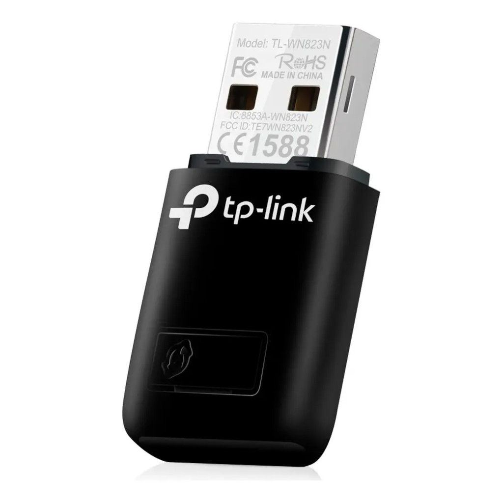 Adaptador WiFi USB 300Mbps TP-Link TL-WN823N Wireless N 2.4GHz WPS