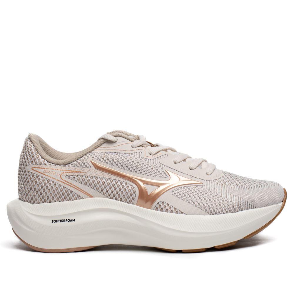 Tênis Feminino Mizuno Virtue 2 Softier Foam Cinza/Rosa