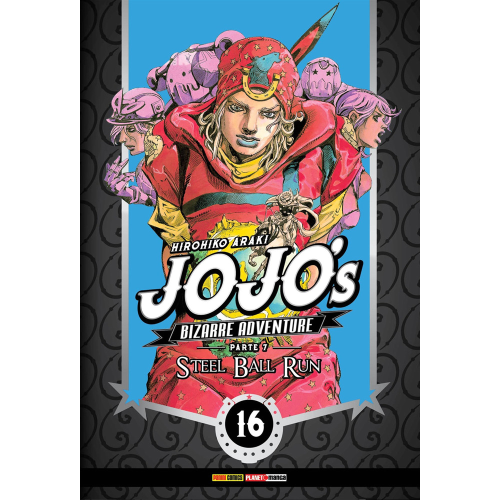 Mangá - Jojo's Bizarre Adventure - Parte 7 - Steel Ball Run 16 - Novo/Lacrado