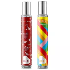 Kit Combo 2 Perfume Deo Colonia 30ml Like Me Love + Rainbow