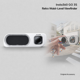 Capa De Visor Retrô De Nível De Cintura Para Insta360 GO 3S , Moldura De Câmera NFC , Acessório Portátil De Tiro De Vlog