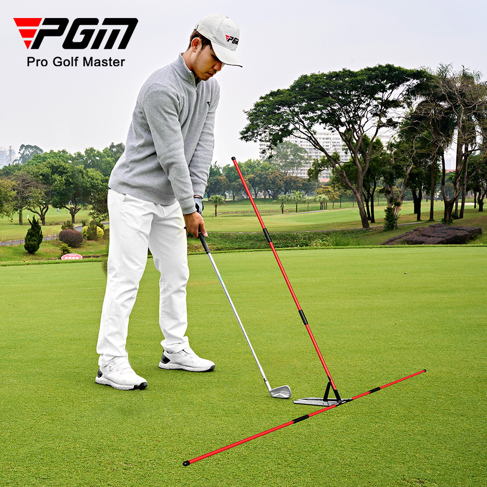 PGM golf Flat Swing Exercitador Ajuste de ângulo Corretor de postura Suprimentos de treinamento de balanço de golfe