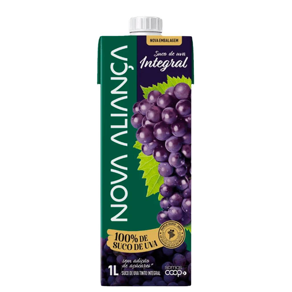 Suco de Uva Integral Nova Aliança Tinto 1L