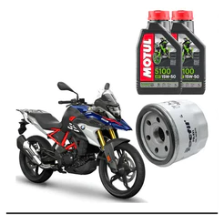 Motul 15w50 Kit Troca Óleo Bmw G 310 Gs G310 Gs310 Psl633