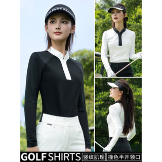 2026 golfe feminino topo outono novo estilo polo roupas de manga comprida tênis feminino roupas esportivas calças terno