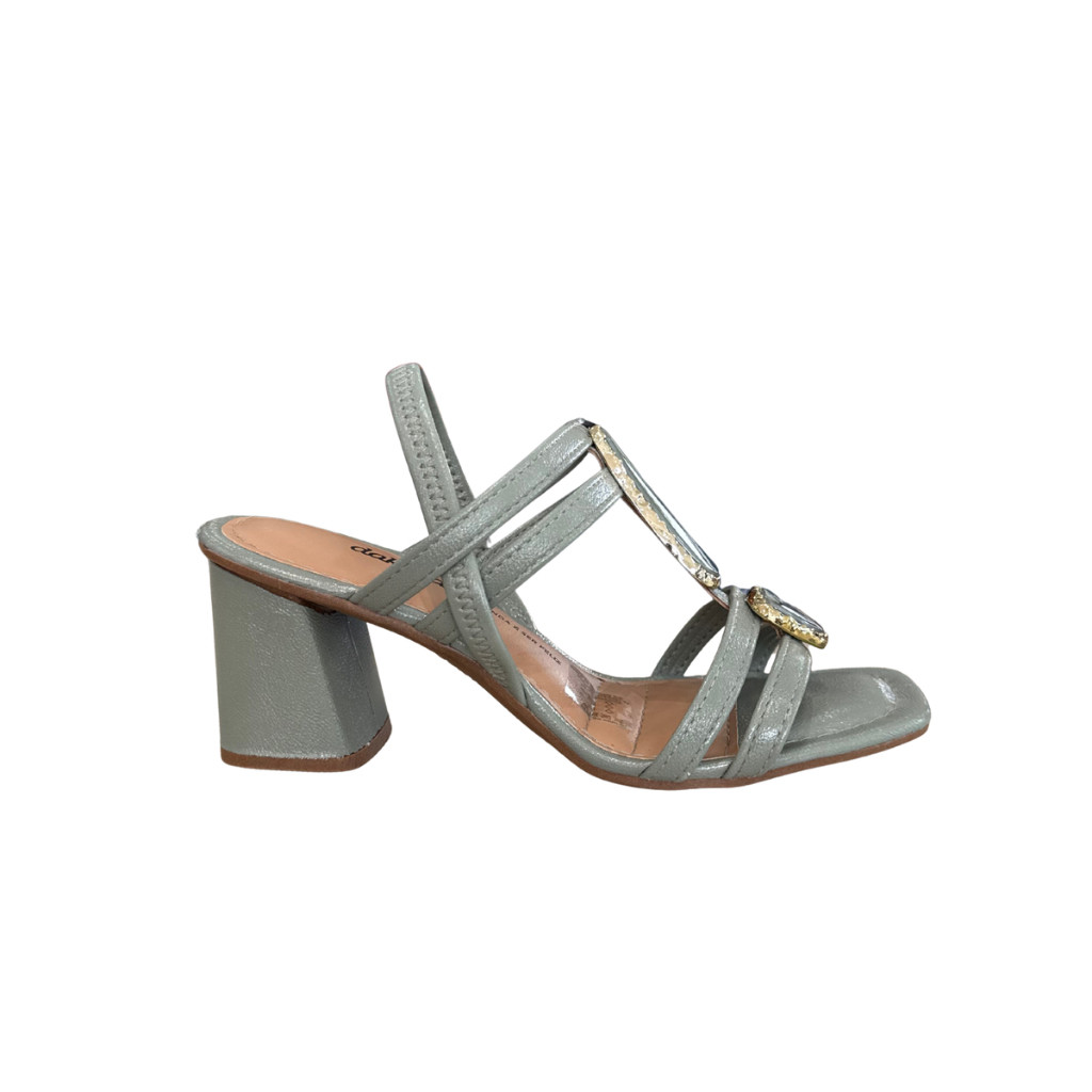 Sandália Dakota Feminina Db661 Salto Bloco 7cm Elegante Manj