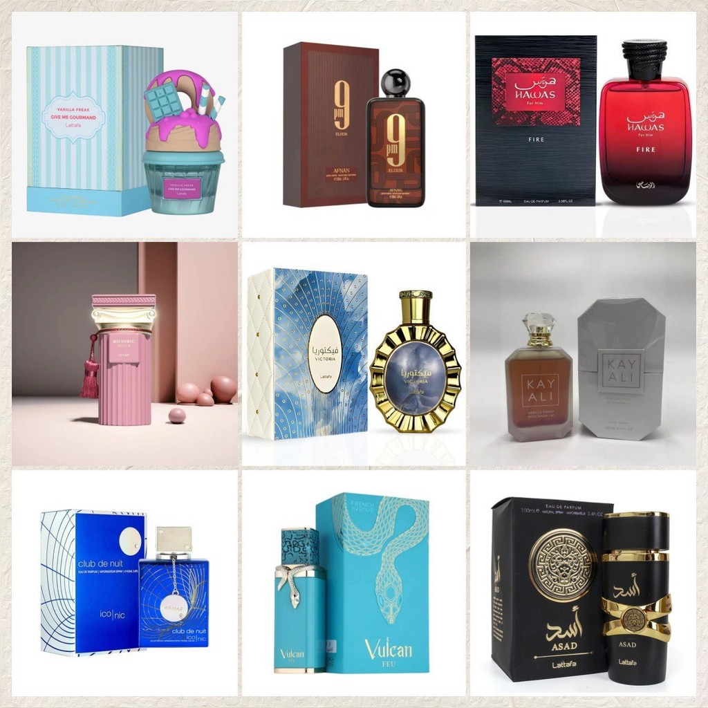 Venda quente Latta Hair Arabian Homens Mulheres Perfume Venda Quente Dubai TK Vários Perfumes Atacado