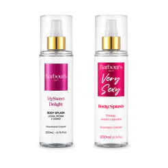 Kit Body Splash Feminino Barbours Fragrancias Exclusivas