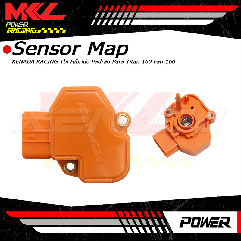 KENADA RACING Sensor MAP Híbrido TBI Titan 160 Fan 160 Padrão Compatível