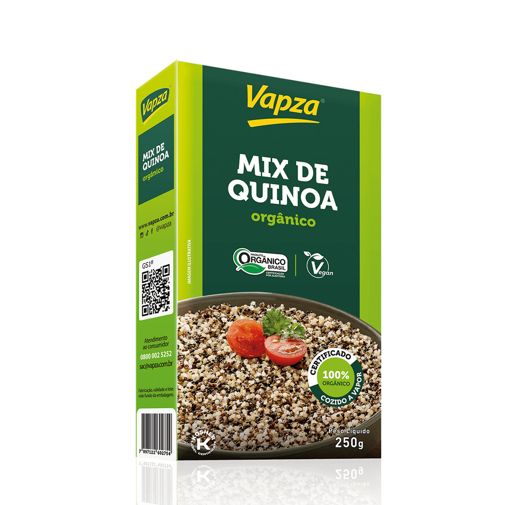 Mix de Quinoa Orgânica 250G Vapza