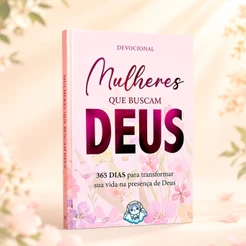 Livro Devocional Mulheres Que Buscam a Deus Cristão Feminino Crescimento Espiritual e Fé