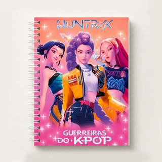 Caderno Personalizado A5 Guerreiras do K-pop – Envie o Nome no Chat | Caderno de Oração, Anotações