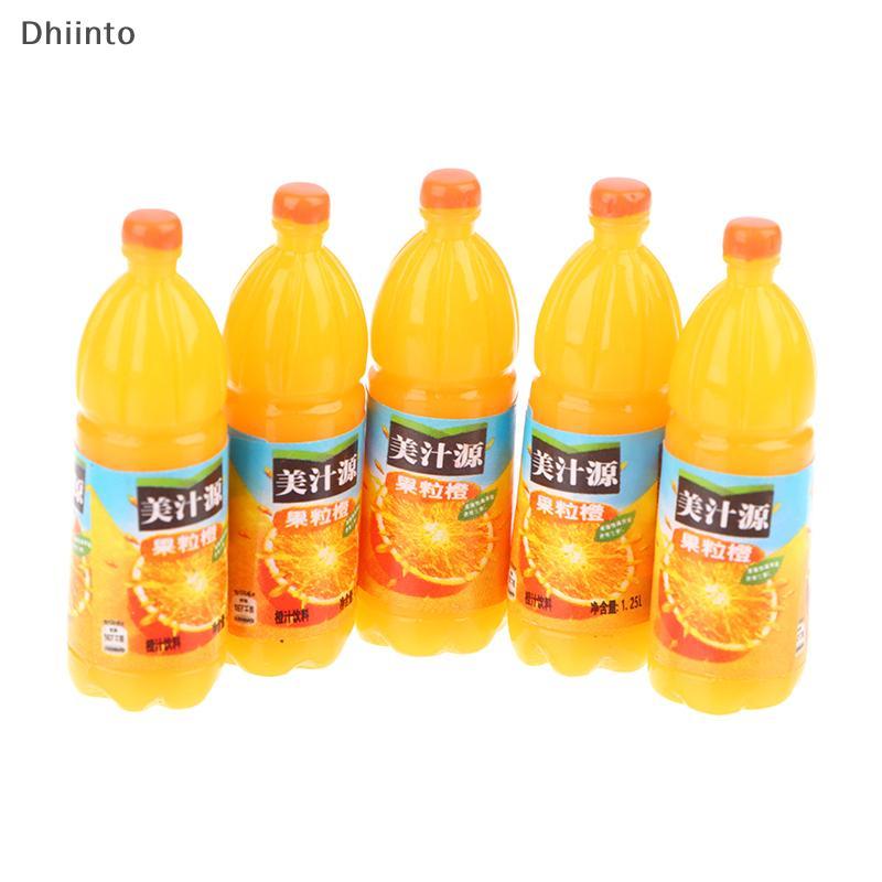[Dhiint] 5 Peças 1 : 12 Casa De Bonecas Em Miniatura Modelo De Bebidas De Frutas Cozinha Acessórios De Comida Brinquedos