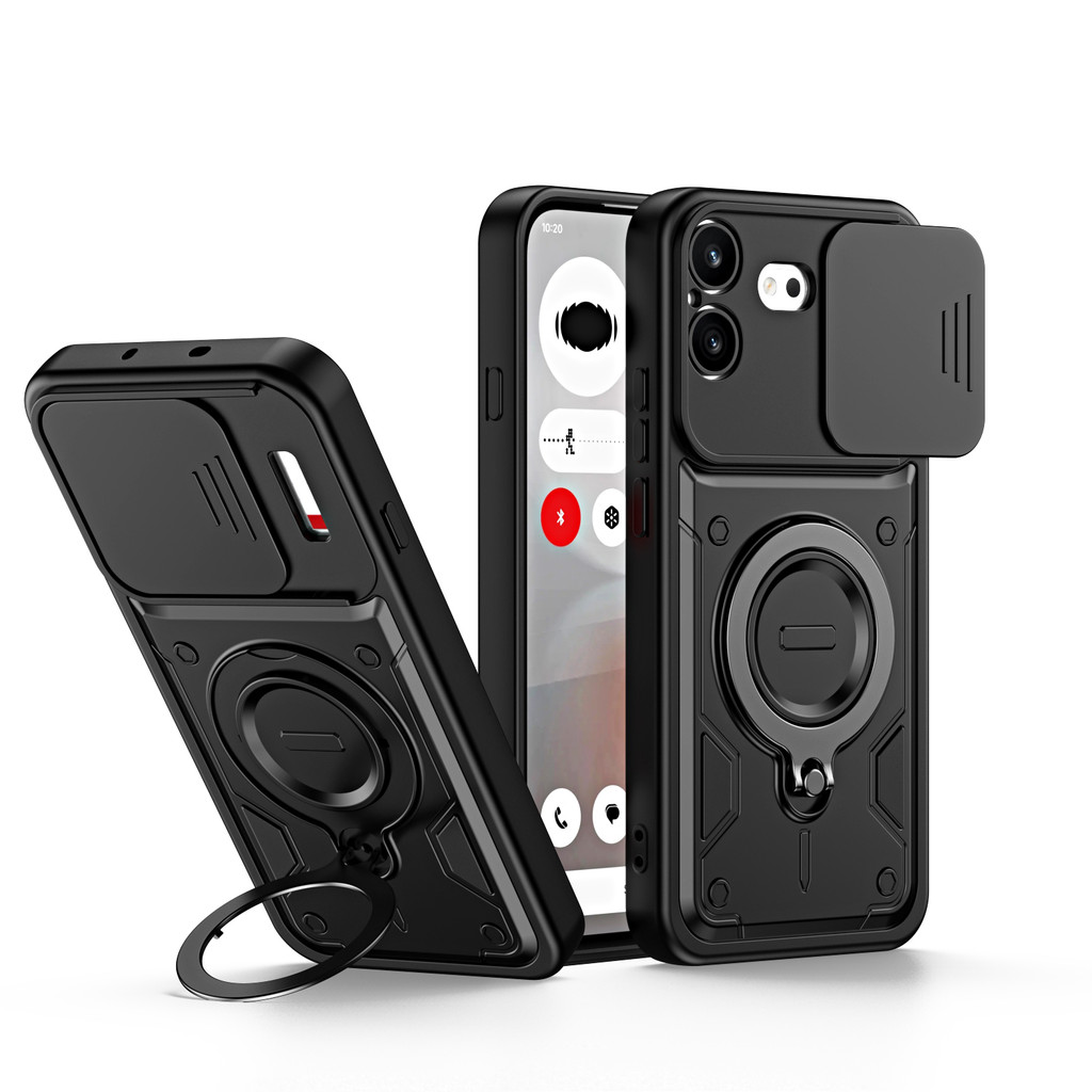 Adequado Para Nothing phone 4b 5G : Capa De Telefone Com Suporte Giratório , Protetora À Prova De Quedas , design De Cob
