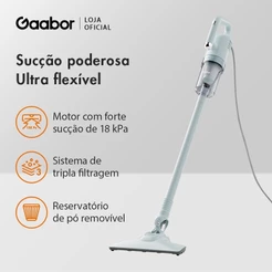Gaabor 2-in-1 Vacuum Cleaner 18000Pa Strong Suction Quiet Easy Storage CW-18M02A