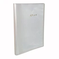 Pasta catálogo transparente cristal 2272 com 40 plásticos ACP