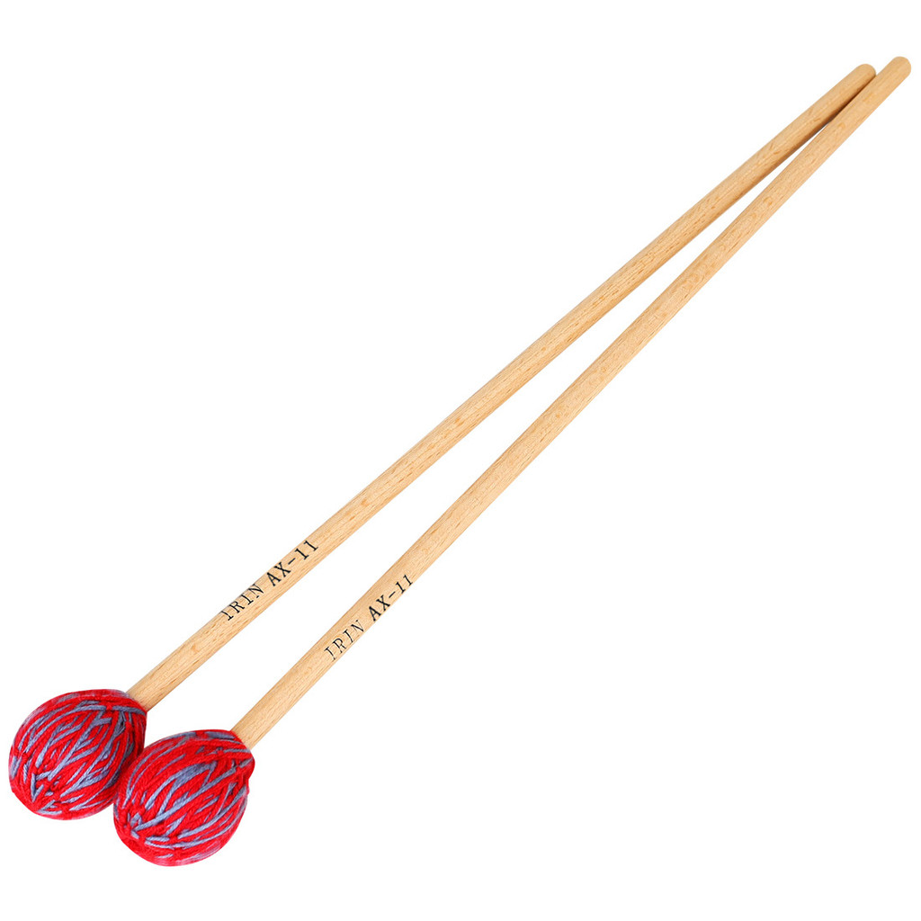 Marimba martelo xilofone martelo envolto em lã marimba martelo Maple Pole marimba martelo xilofone martelo tambor Percus