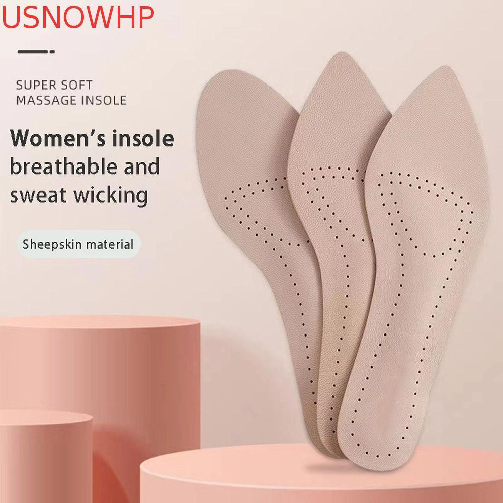 USNOWHP Palmilhas Femininas Para Sandália Universal Útil Antiderrapante Confortável Respirável Sapatos Adesivos Almofada