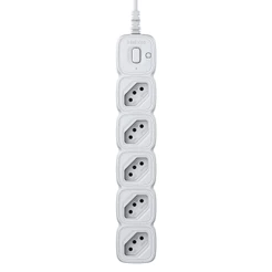 Protetor Eletrônico Intelbras com 5 tomadas EPE 2005 Branco