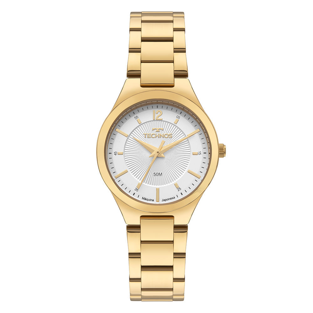 Relógio Technos Feminino Boutique Dourado - 2035NFF/1K