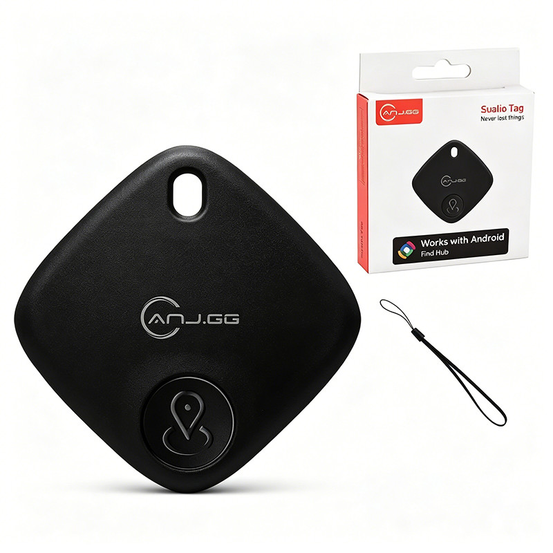 Sualio Tag Smart Tracker Rastreador GPS Resistente Água Branco