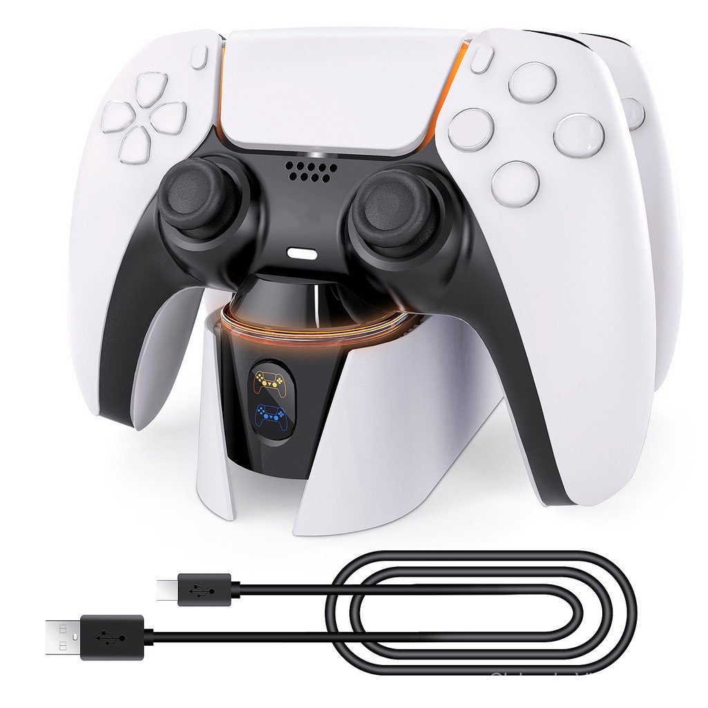 Base de carregamento para controle PS5, base de carregamento para controle Elite PS5, carregador de controle PS5 5V3A