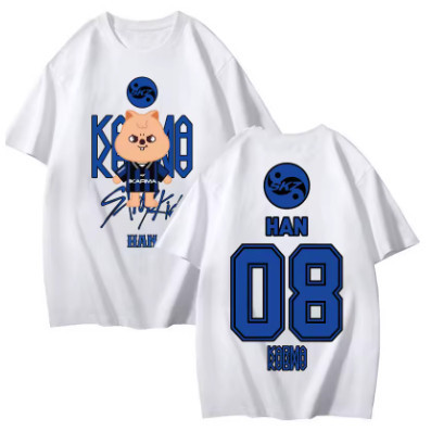 [Camiseta Premium em Algodão Puro]MIA Camiseta Stray Kids Karma 08 Adulto/Infantil Lançamento Unissex Em Algodao