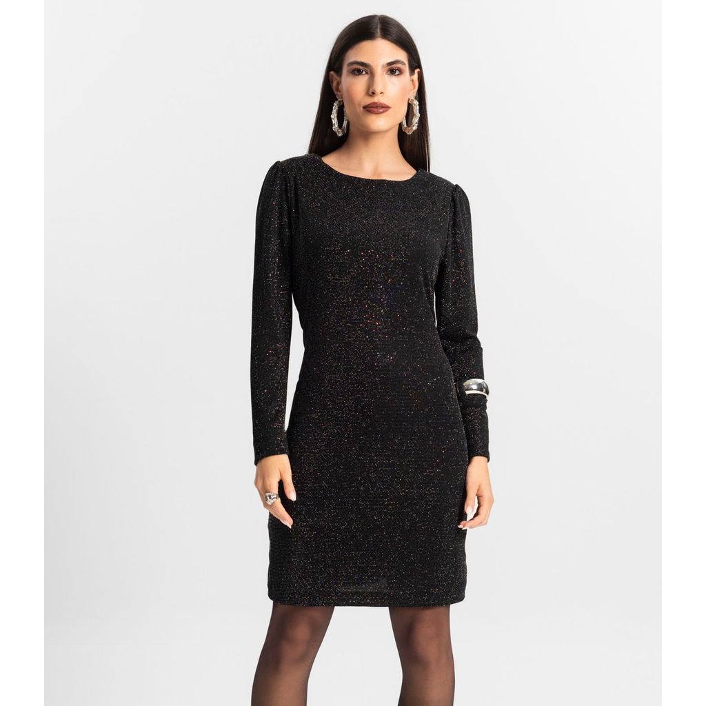 Vestido Manga Longa Endless Preto