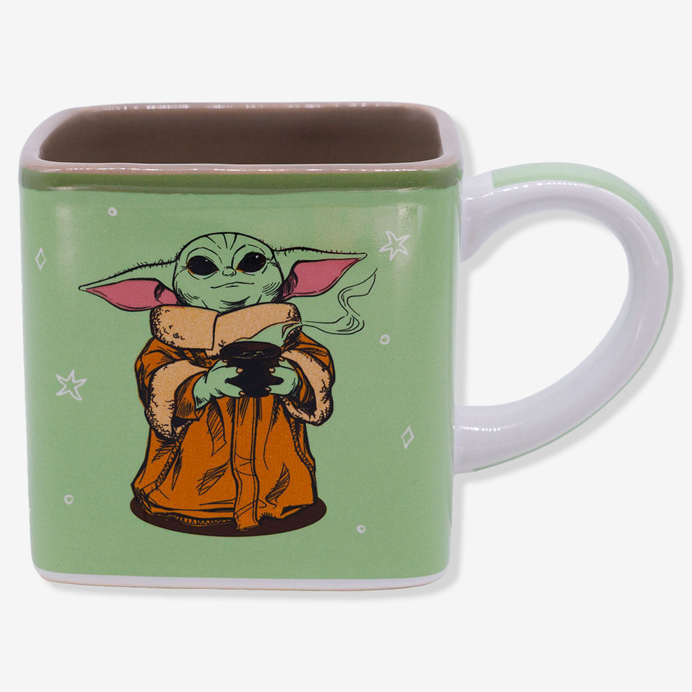 Caneca Cubo Grogu Baby Yoda - Star Wars