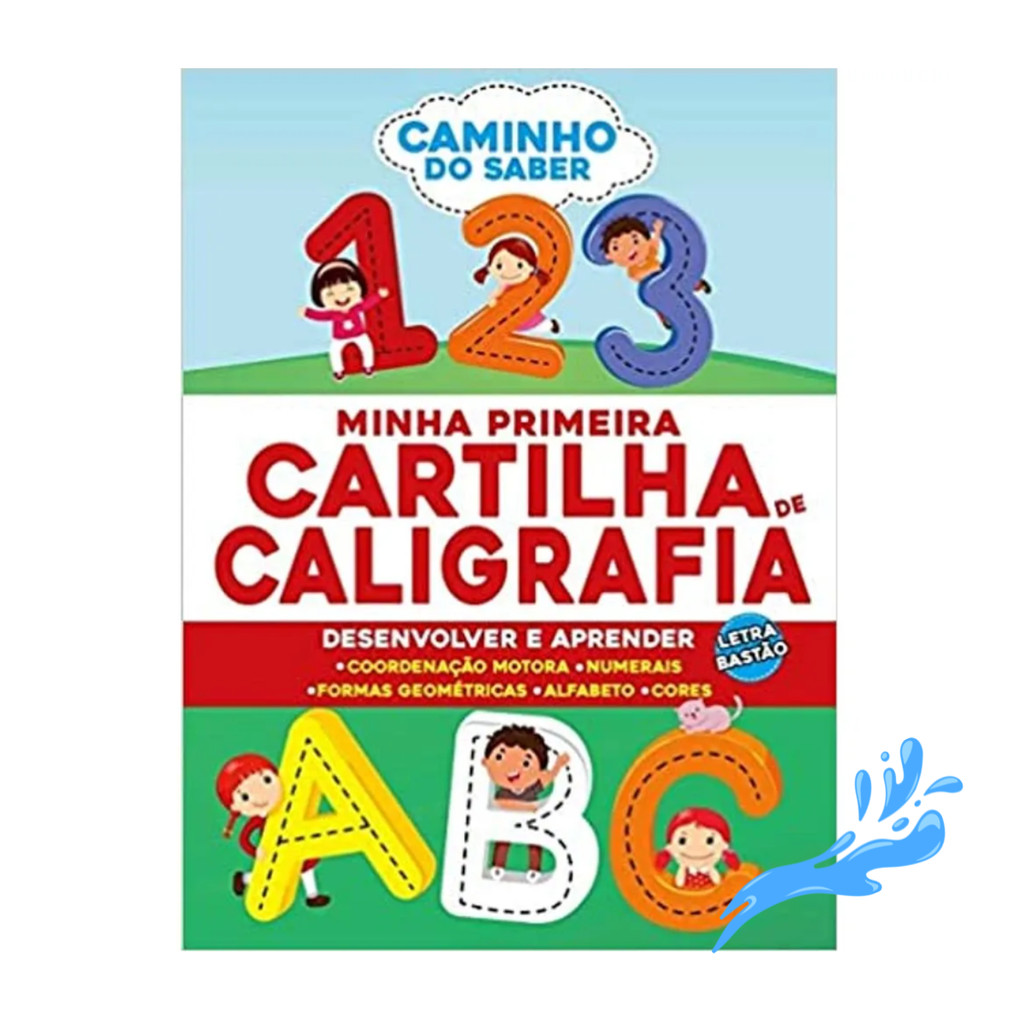 Livro Caminho do Saber - Minha Primeira Cartilha de Caligrafia - Editora On Line