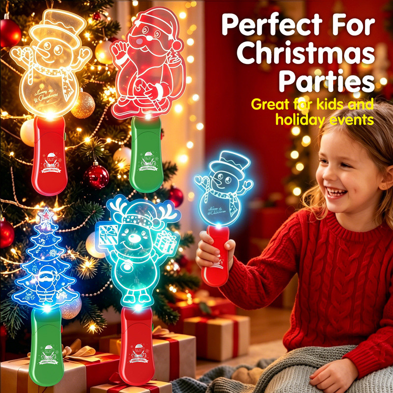 Luz de projeção temática de Natal, luz ambiente para fotos, brinquedo de cenário