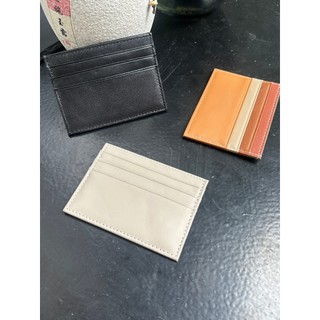 Padrão de lichia multifuncional simples fino porta-cartões pequeno 7 compartimentos para cartões Bolsa de cartão de cour