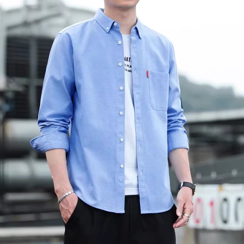 Camisa masculina de trabalho, resistente ao desgaste, resistente à sujeira, canteiro de obras, verão masculino