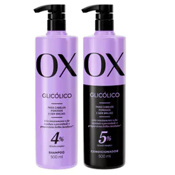 Kit Ox Glicólico Shampoo E Condicionador 500ml cada