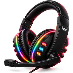 Fone de Ouvido Gamer Com Fio P2 Headset Microfone Controle de Volume Original Altomex
