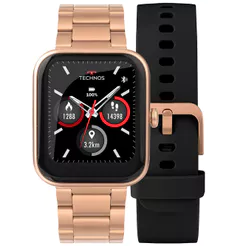 Smartwatch Technos Connect MAX Rose - TMAXAP/8J